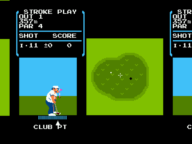 Golf [Falcon030] atari screenshot